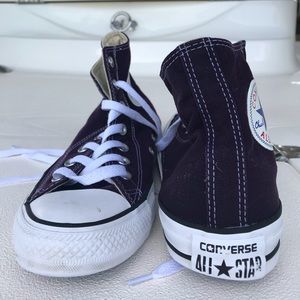 Purple Hightop Converse